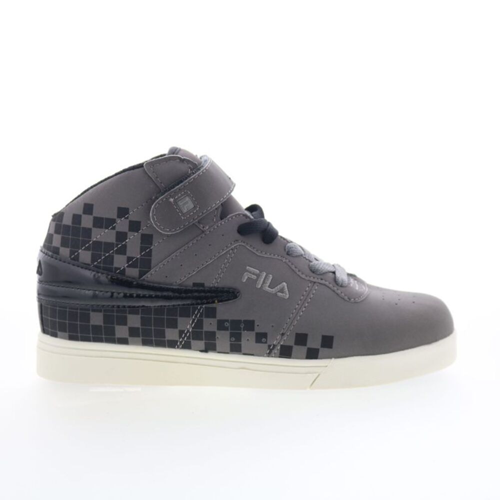 Fila Boys Vulc 13 Digital Fade Gray Shoes (NWT)
